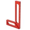 Aluminum Alloy Right Angle Ruler L Shape Design Machinist Square Measuring Square  Woodworking Use