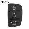 1/2PCS Replacement 3 Buttons Remote Key Fob Case Rubber Pad For Hyundai I10 I20 I30 IX35 Kia K2 K5 Rio Sportage Flip Key Parts