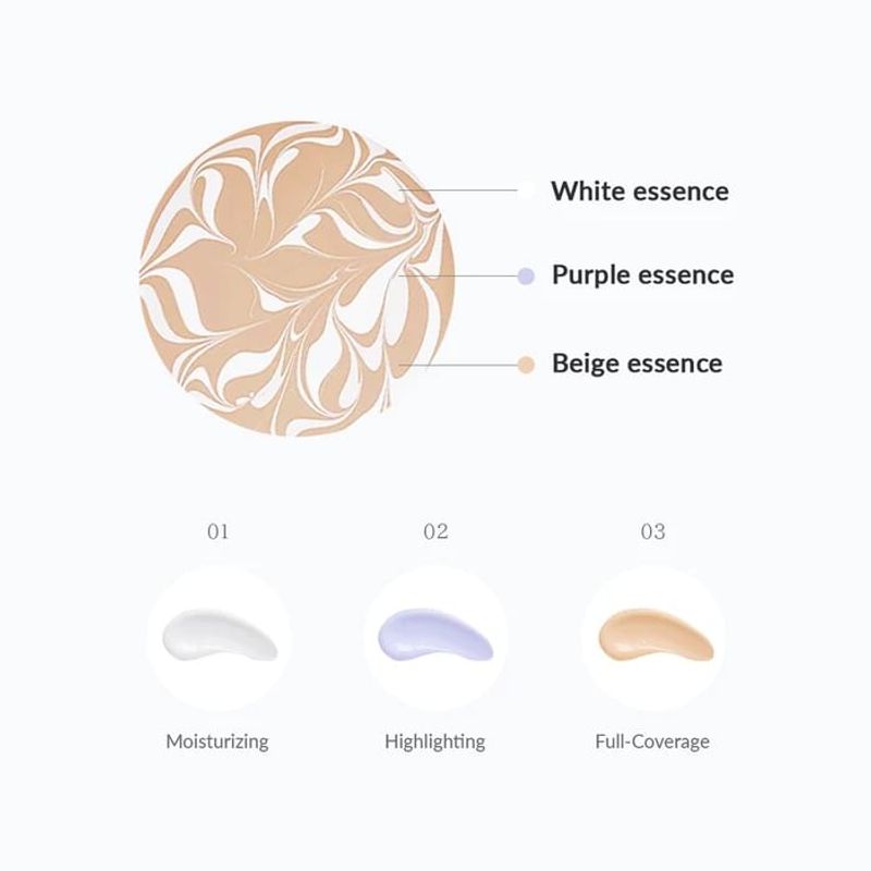 DR. Althea - Doppeltes Serum-Balsam-Make-up - 2 Farben