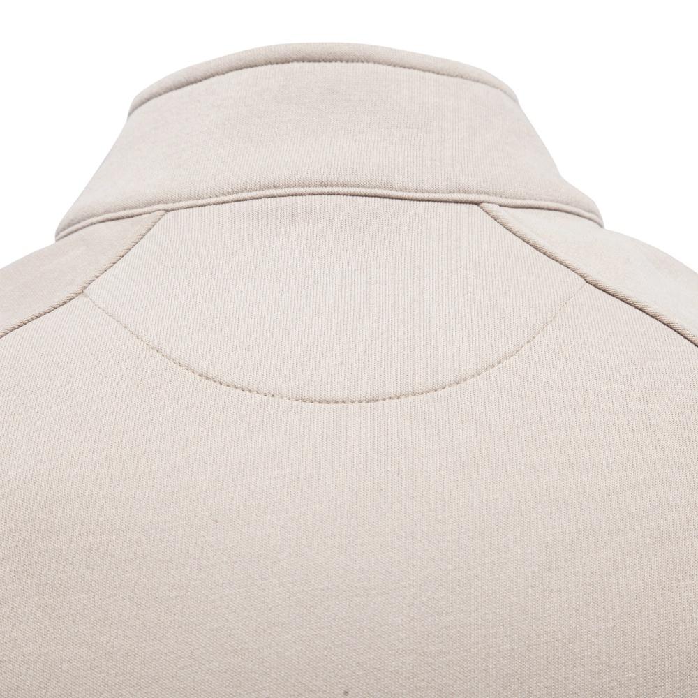 AIOPESON Half Zip Katoenmix Sweatshirts Opstaande Kraag Geribbelde Manchetten Raglanmouw Casual Sport Heren Herfst Winter Warm Pullover