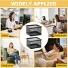 Paper Clip Holder for Desk, Paperclip Holders Mesh Paperclip Dispenser Organizer for Desk Binderclip Bobby Pin Holder Container for Home Office