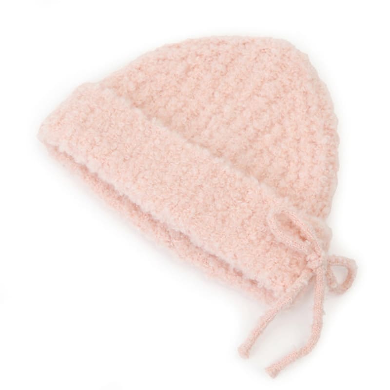 UNDERCONTROL STUDIO RIBBON BEANIE / MOHAIR BOUCLE / Pk