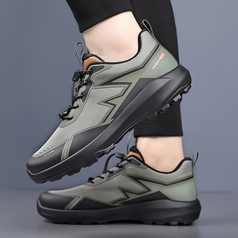 Fashion 2025 Men's Mesh Lace-Up Running Shoes Lightweight Walking Sneakers Breathable Casual Sports Shoes for Men Luxury Brand Men Flats
