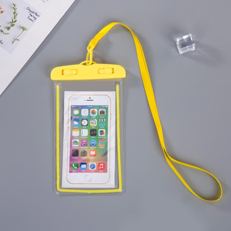 8-Level Waterproof Mobile Phone Bag with Touchscreen Access for Swimming, Diving, and High-Transparency Underwater Photography