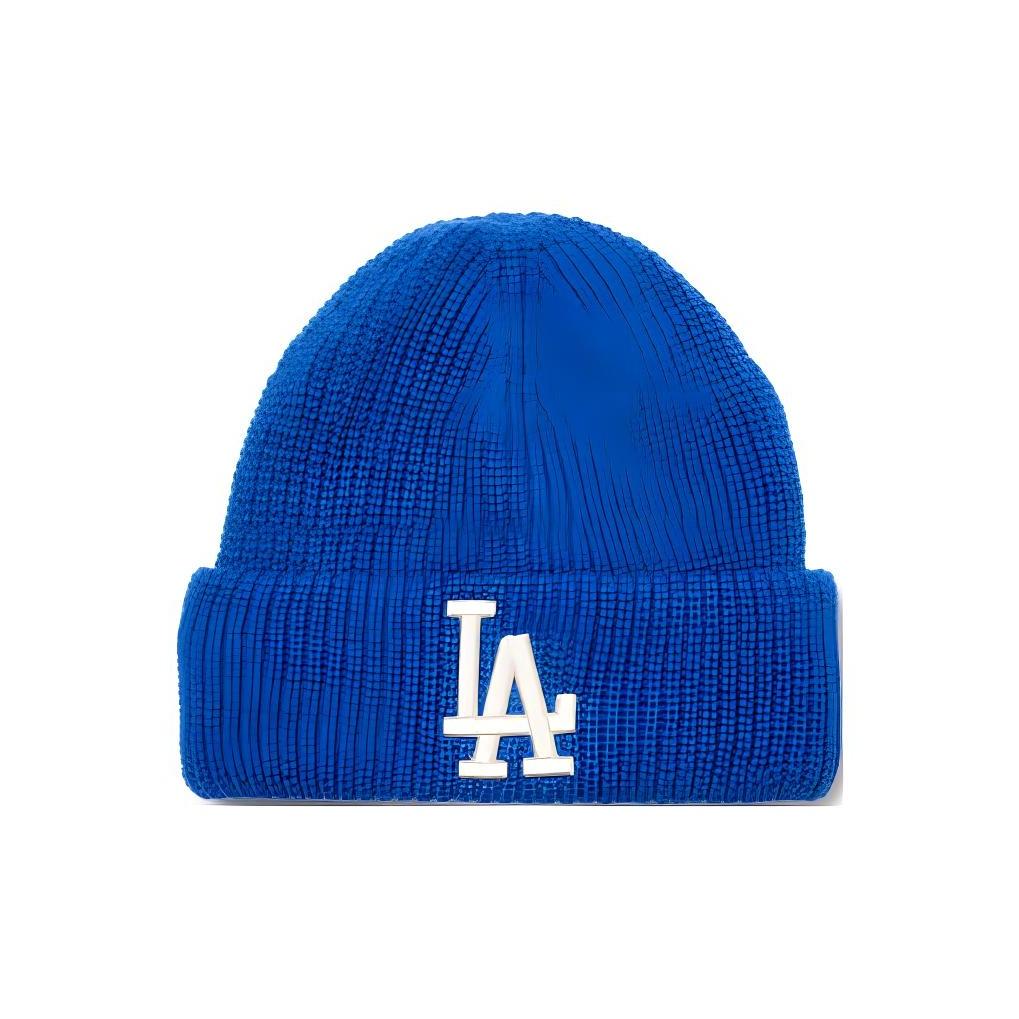 MLB Акриловые шапки-бини Унисекс Синие Модные 3ABNM0716-07BLS F