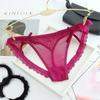 Low Waist Sheer Lace Mesh Thong Transparent Romantic T Panties Mesh Bow Briefs Women  Home