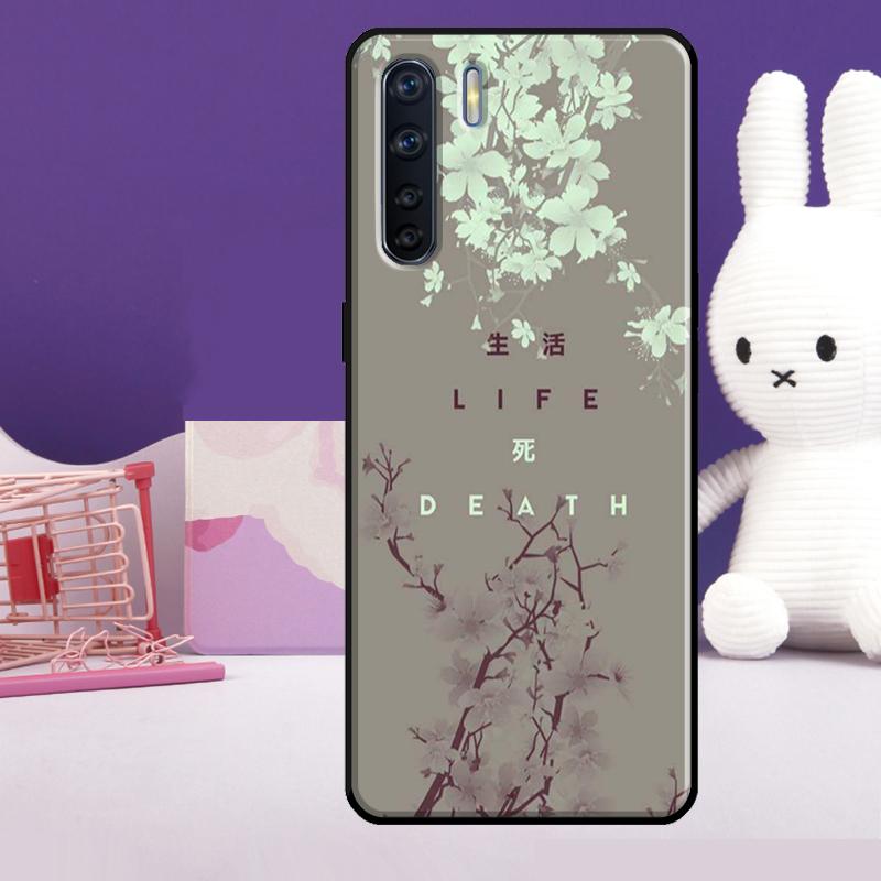 

Life With Death Case For Oppo A60 A80 A40 A77 A57 A17 A74 A54 A94 A78 A98 A18 A38 A58 A96 A76 A16 A15 A5 Pro OPPO A60 4G