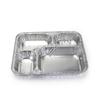 ZLIII 4-Compartment Aluminum Foil Meal Boxes