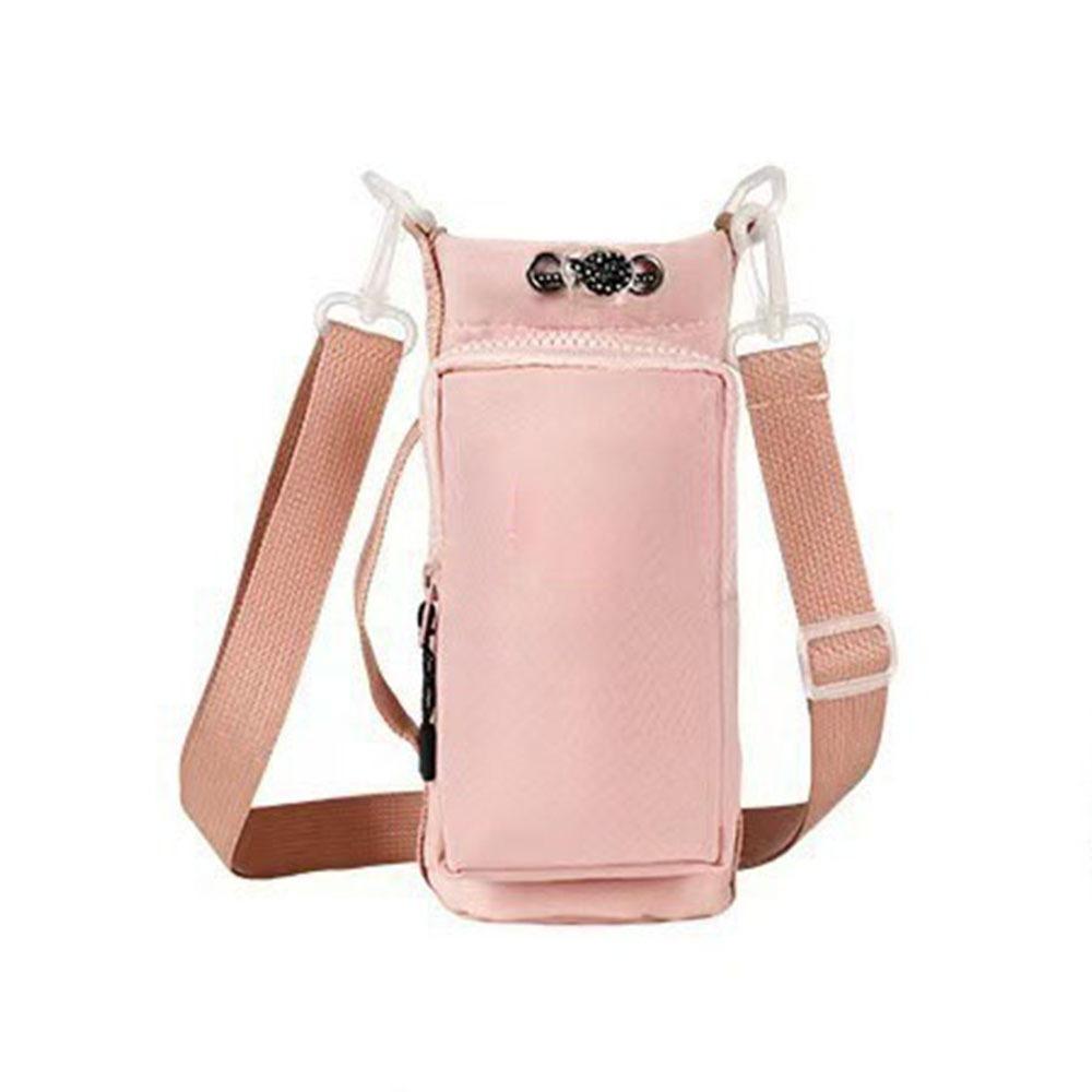 Front Pocket Thermos Bottle Holder Large Capacity Cup Sleeve Pouch  Camping