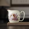 Persian Cat Fair Cup Cha Hai Ceramic Opening Yellow Kung Fu Vintage Tea Sea Chinese Teacup Teaware Tea Ceremony Utensil Cha Hai