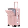Tymon Front-Opening Aluminum Frame Luggage