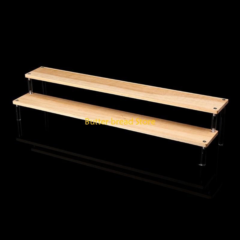 

W89C Acrylic Display Shelf for Nail Polish Stay Organized and Stand Risers
