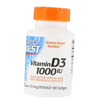 Vitamina D3, Vitamin D3 1000, 180 softgel (36327013)