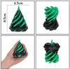 New Impossible Pyramid Passthrough 3D Printed Fidget Toy Christmas Hat Christmas Tree Fidget Toys