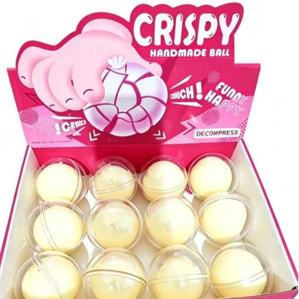 Simulation Chocolate Chocolate Squish Ball Crispy Sound Crunchy Fidget Toy School Party Gifts
