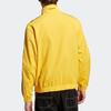 Adidas Reversible Zip-Up Jacket With Logo Print Men Outerwear Yellow IB7461