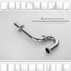 Stainless Steel Drain Pipe For Washbasins, U-Shaped Odor-Proof Basins, Wall-Mounted P-Bends, S-Bends