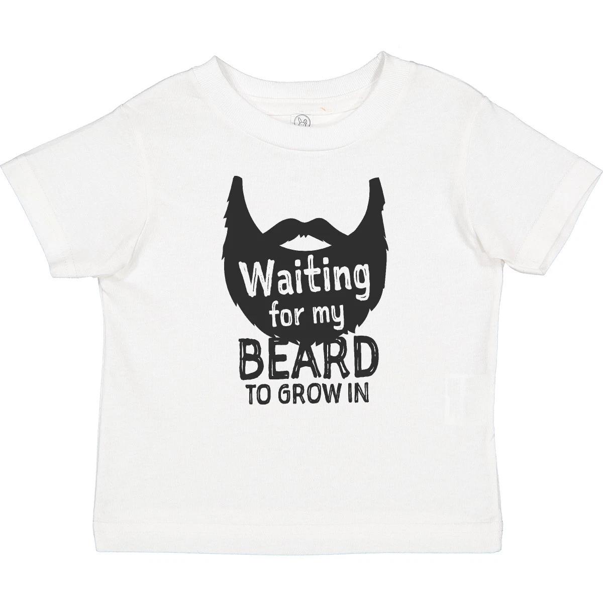 Inktastic Waiting For My Beard To Grow In Baby T-Shirt  Beards Tattoos Up 160