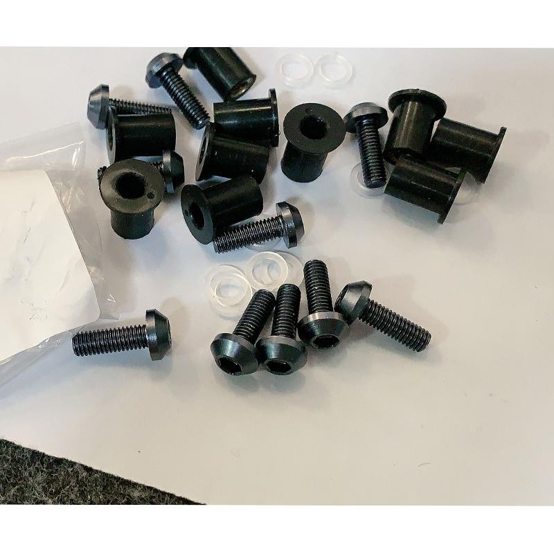 10PCS 5mm Windscreen Windshield Bolt Screw Kit For Kawasaki Z900 Z750 Z800 Z650 VERSYS 300 650 1000 ZX6R ZX7R ZX10R ZX14R ZZR