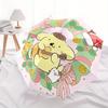 1pc Christmas Pom Pom Purin Durable Cartoon Folding Umbrella, Portable 3-Fold Compact Umbrella for Men and Women, Suitable for Travel or Daily Use.V01