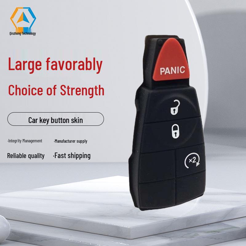 

Chrysler 3+1 Button High-Yield Silicone Car Key Cover