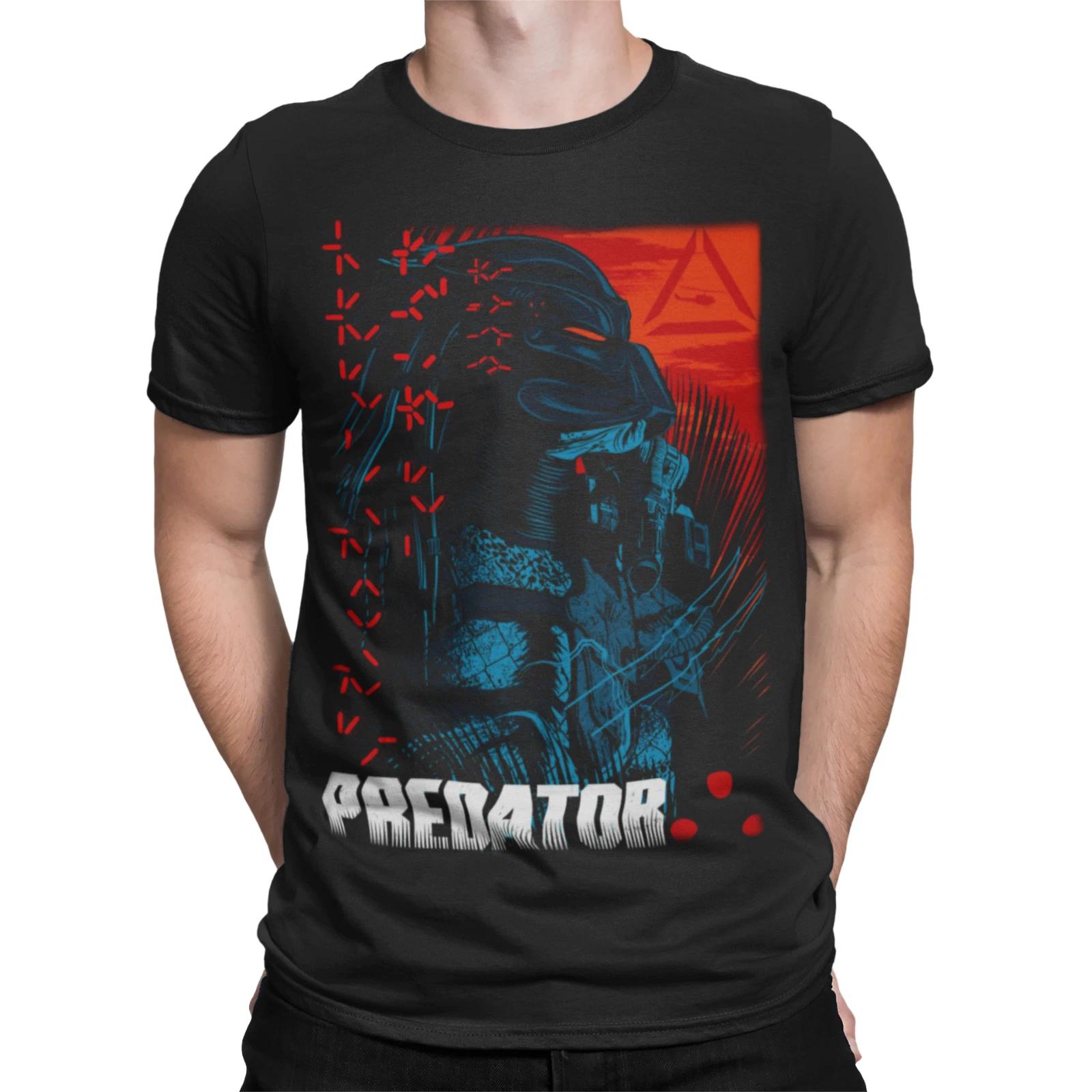 predator aliens zombie Christmas birthday halloween funny gift t shirt M