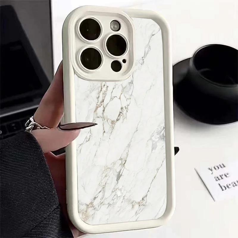 Colored Marble Phone Case For OPPO Reno 11F 12F 13F 13 Pro 11 12 10 Pro Plus 8T 4G 5G 4 5 6 7 8 Pro 6Z 5Z Pattern Soft Cover