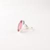 Rosa Turmalin Ädelsten 925 Sterling Silver Smycken Handgjorda Trendiga Ring RR-23-6