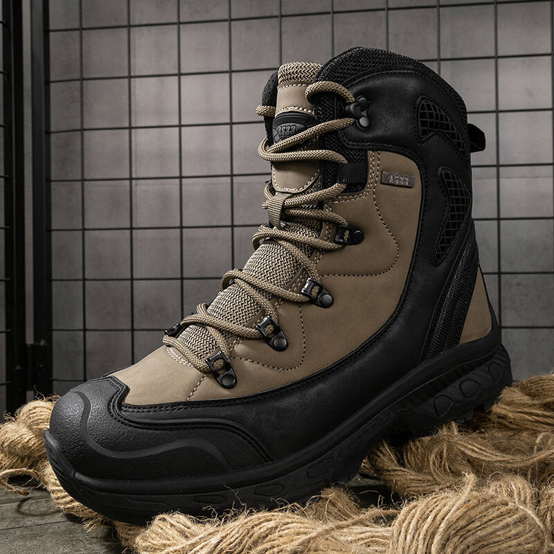 Outdoor Boots Men Hiking In Various Terrains Boots Waterproof Non-slip Hiking Boots Wear-resistant Jungle Trekking 39-47