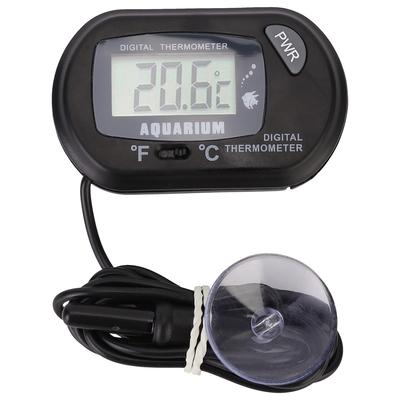 -50 celsius +70 celsius  Digital LCD-skärm Akvarium Temperaturtermometer Fiskbehållare Vattentermometrar