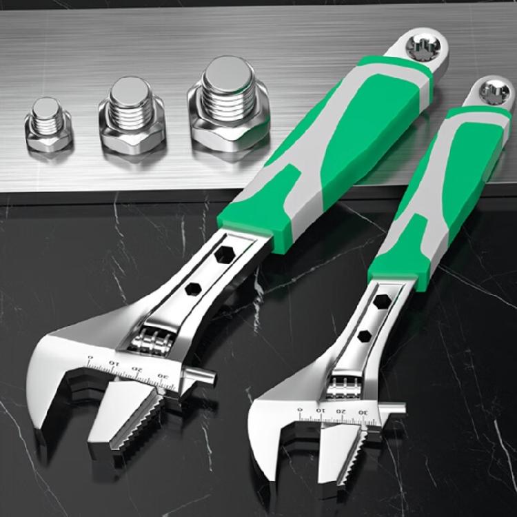 Adjustable Wrench Multifunctional Double Purpose Adjustable Wrench 8/10/12Inch