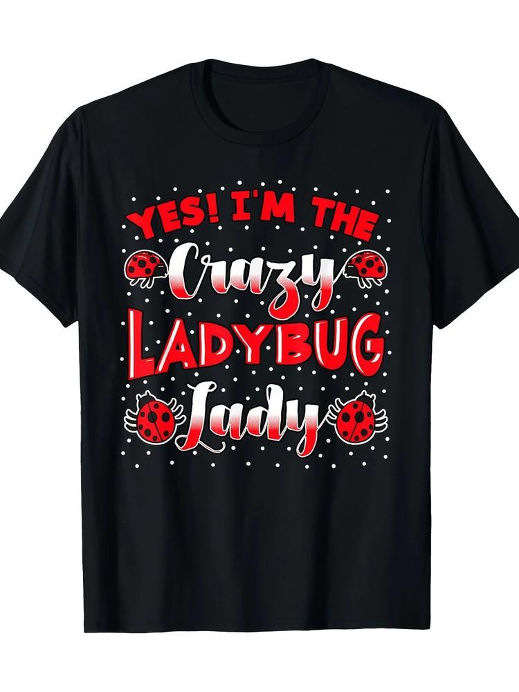 

Ladybug Collector Coccinellidae Entomologist Insect T-Shirt-100% Cotton Unisex T-Shirt XXXXL