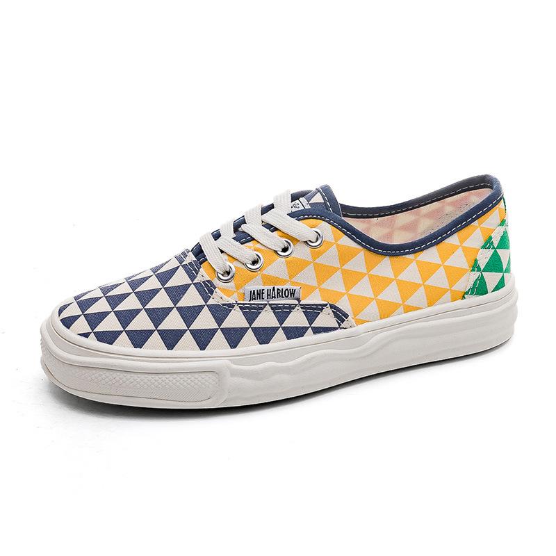 Low-Top Canvas Shoes Women'S Spring And Summer New Women'S Shoes Thin Breathable Single Shoes Versatile Casual Niche Board Shoes