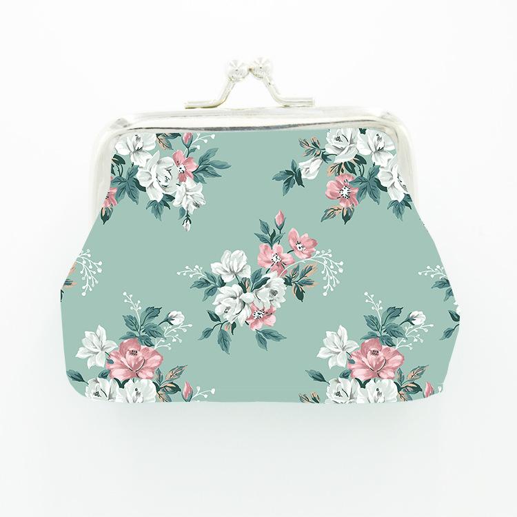 Frauen Neue Retro Geldbörse Damen Geld Schlüssel Kopfhörer Brieftasche Schnalle Candy Farbe Mädchen Münze Lagerung Taschen Beutel
