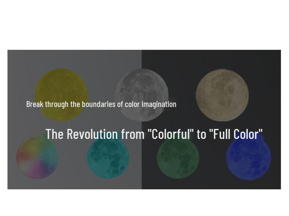 3D Printed Moon Lamp with Magnetic Levitation - Night Light & Eye Protection