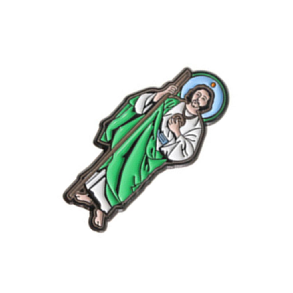 Elegante Emaille Brosche Hutclip Anstecknadel Handgefertigt Rucksack Revers Abzeichen Accessoire für Kirchenversammlungen Oder Alltagskleidung