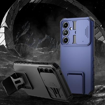Smūgiams atsparus šarvų kietas dėklas, skirtas Samsung A55 5G A35 A25 161 A15 A05 slankiojančios kameros objektyvo apsauga Live Stand telefono dangtelis, skirtas Galaxy A05S A 55 35