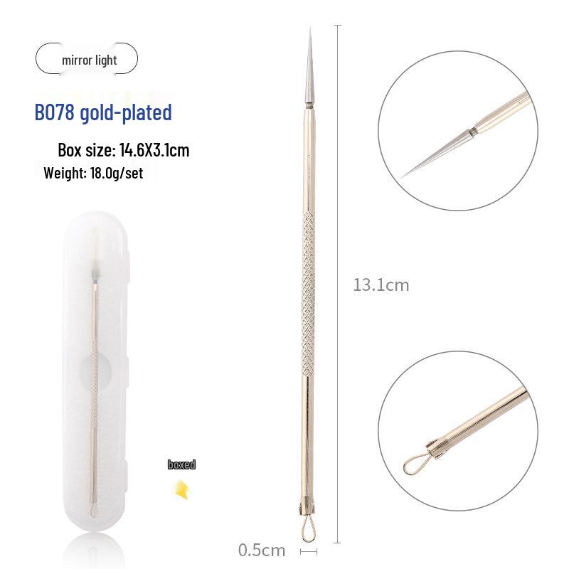 Ultra-Fine Acne & Blackhead Removal Needle: Salon Quality for Comedone & Milia Treatment