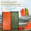 Waterproof Emergency Survival Sleeping Bag Outdoor Mylar Thermal Blankets Keep Warm Hiking Camping Thermal Sack First Aid Rescue