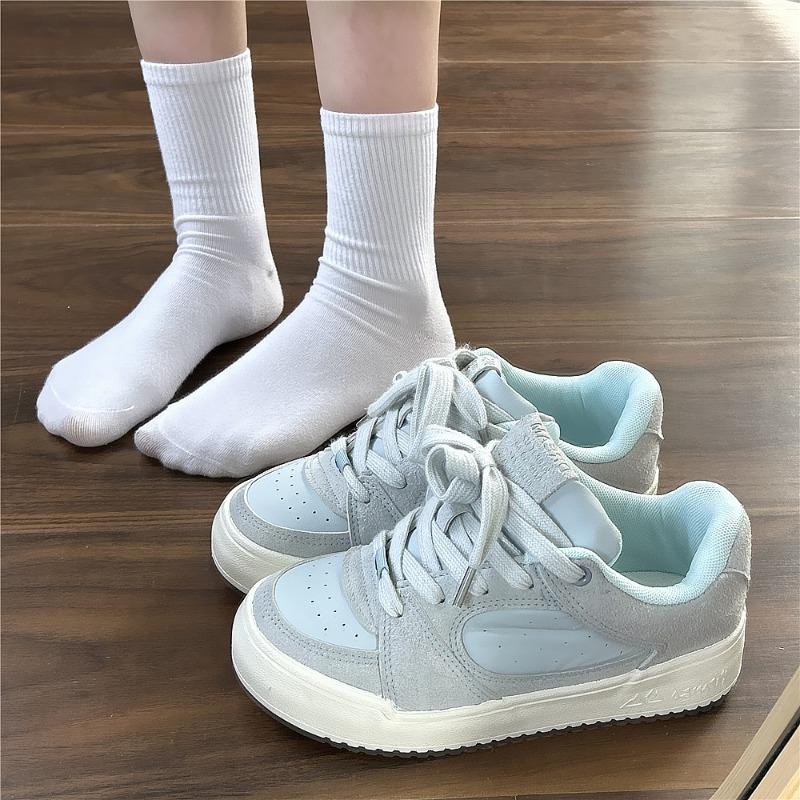 Platform niche retro board shoes women's tide 2 summer new leisure sports versatile white shoes