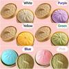Colorful Squishy Steamed Buns Dumplings Stress Relief Fidget Toy Simulation Food Steamed Stuffed Bun Dough Squeeze Toys