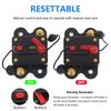 Waterproof Circuit Breaker Reset Fuse Inverter DC12V 24V 30A 40A 50A 60A 80A 100A 150A 200A 250A 300A Home Solar System Parts