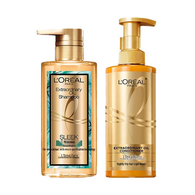 L Oreal Elvive Extraordinary Oil Shampoo & Conditioner Set