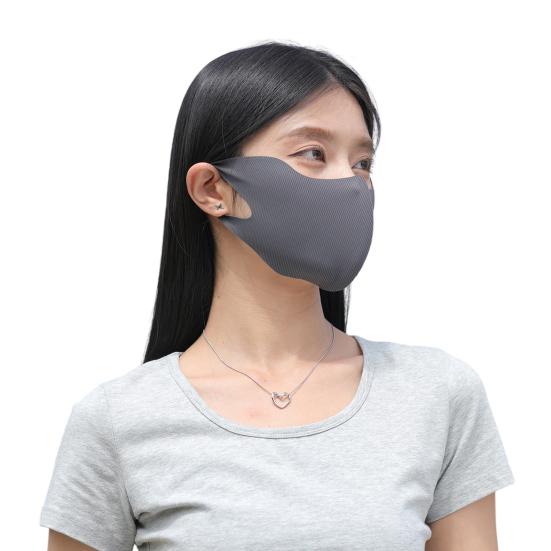 Three-dimensional Face Guard, Windproof Slimming Version Face Guard with 3D Eye Corner Protection, Moisturizing Fabric Hyaluronic Acid Sun Protection