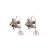 Super Fairy Exquisite Sweet Flower Pearl Earrings Women'S Fashion Temperament Beautiful Personality Advanced Sense Earrings