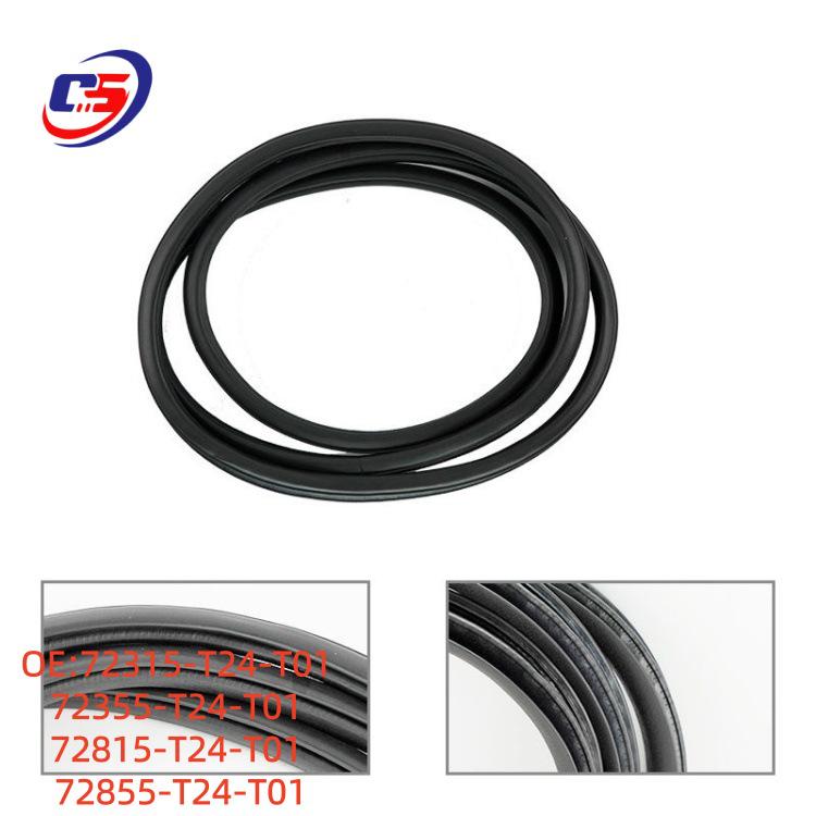 Civic Car Door Soundproof & Dustproof Rubber Sealing Strip 72855-T24-T01 72315-T24-T01 72355-T24-T01 72815-T24-T01 72855-T2