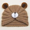 2023 Cute Bear Wool Hat for Kids - Warm & Comfortable for Autumn and Winter