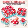 Mushroom Finger Button Clicker Cute Clicker Fidget Funny Fidget Keychain  Office