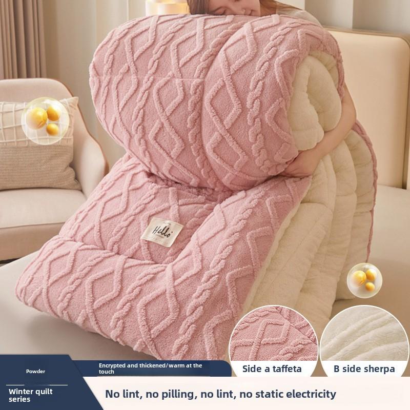 Coperta invernale in velluto Tafu spesso e caldo