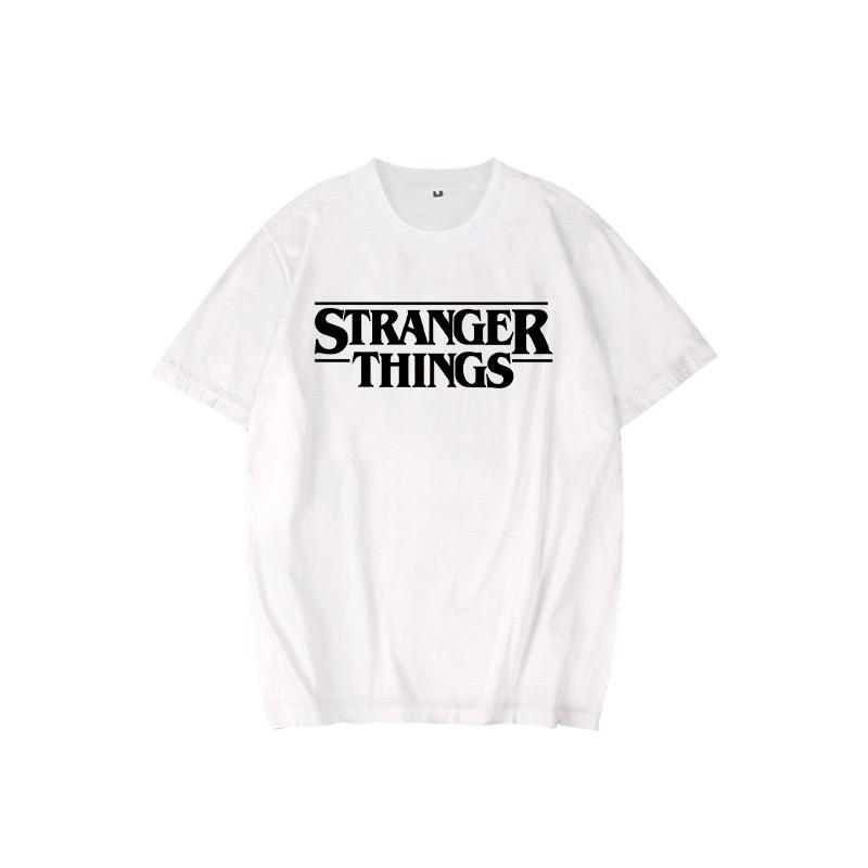 חולצת טריקו Stranger Things, עיצוב קלאסי של אופניים ודמוגורגון, מושלמת למעריצי הסדרה, נוחה